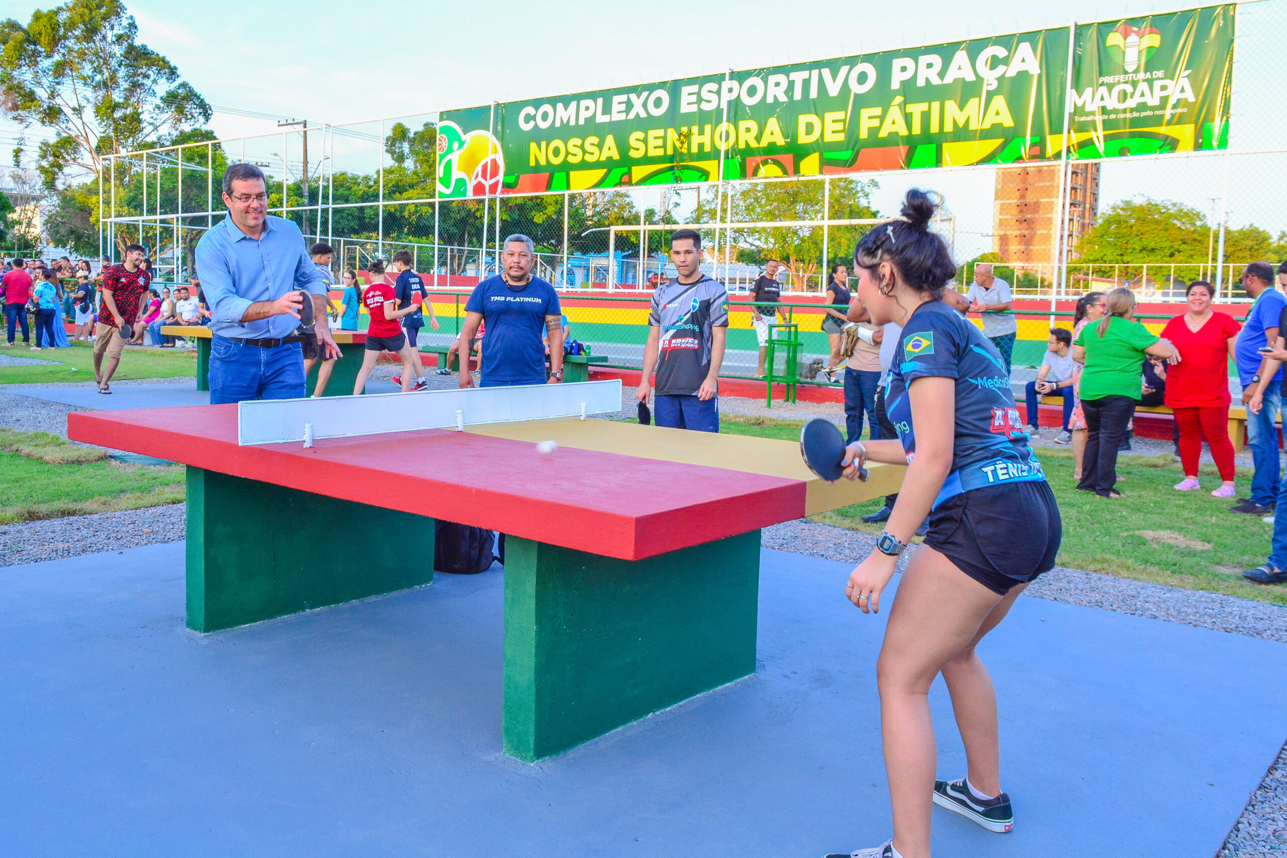 Prefeitura de Macapá inaugura ‘Espaço da Família’ no complexo de lazer da Praça Nossa Senhora de Fátima – Prefeitura Municipal de Macapá
