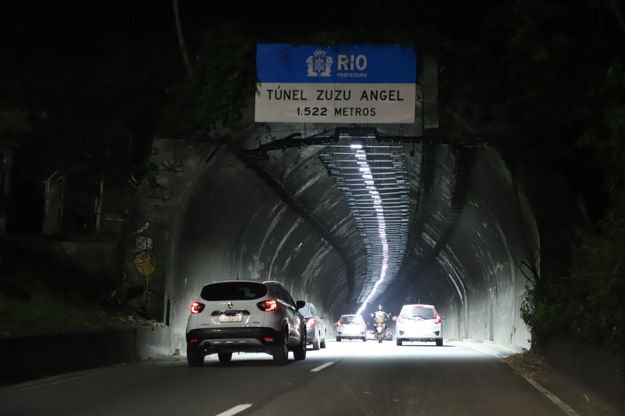 Túneis Santa Bárbara, Acústico e Zuzu Angel serão fechados nesta quarta-feira à noite - Prefeitura da Cidade do Rio de Janeiro