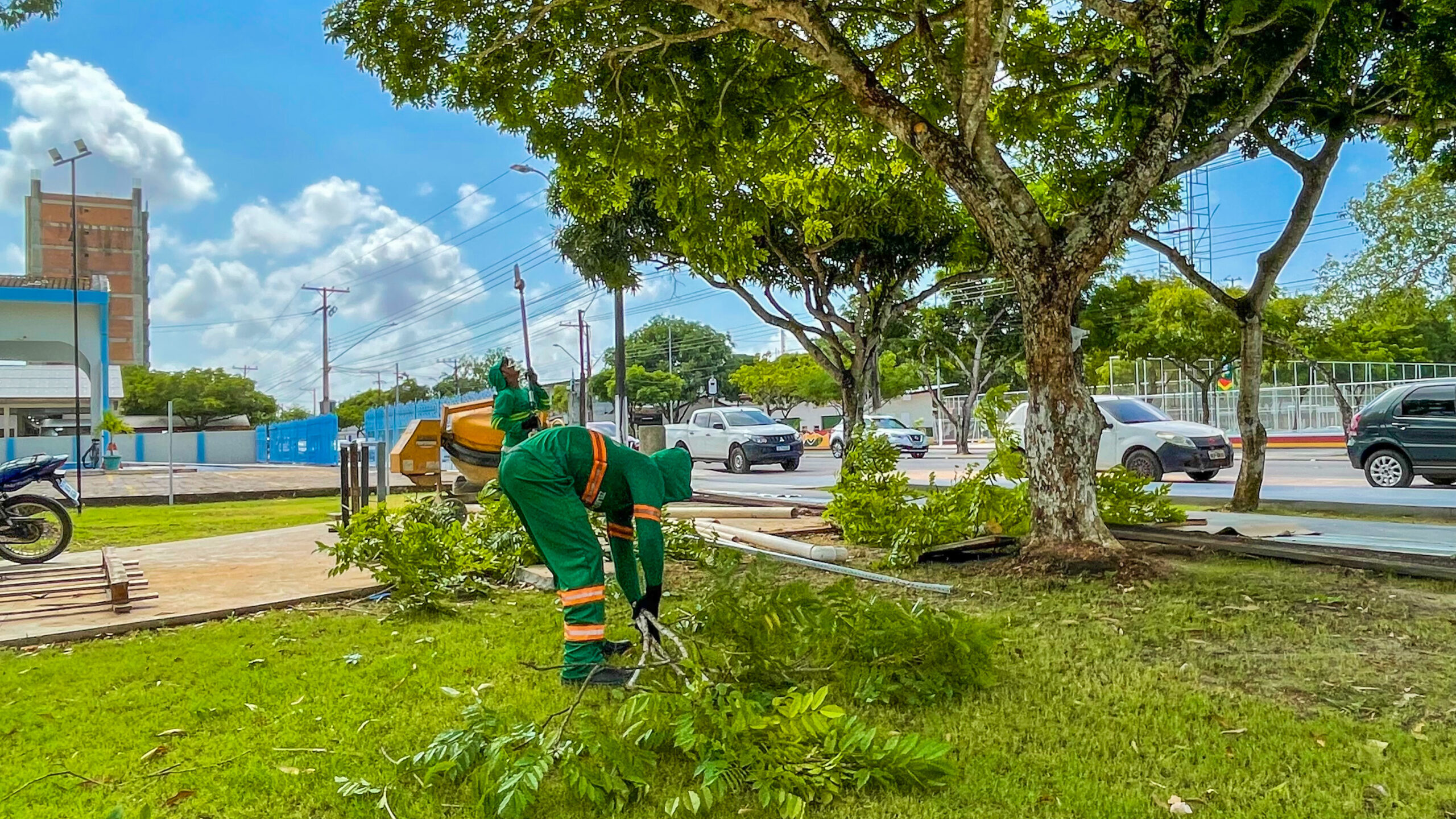 Zeladoria Urbana inicia a limpeza das vias que serão utilizadas para o Círio de Nazaré em Macapá – Prefeitura Municipal de Macapá