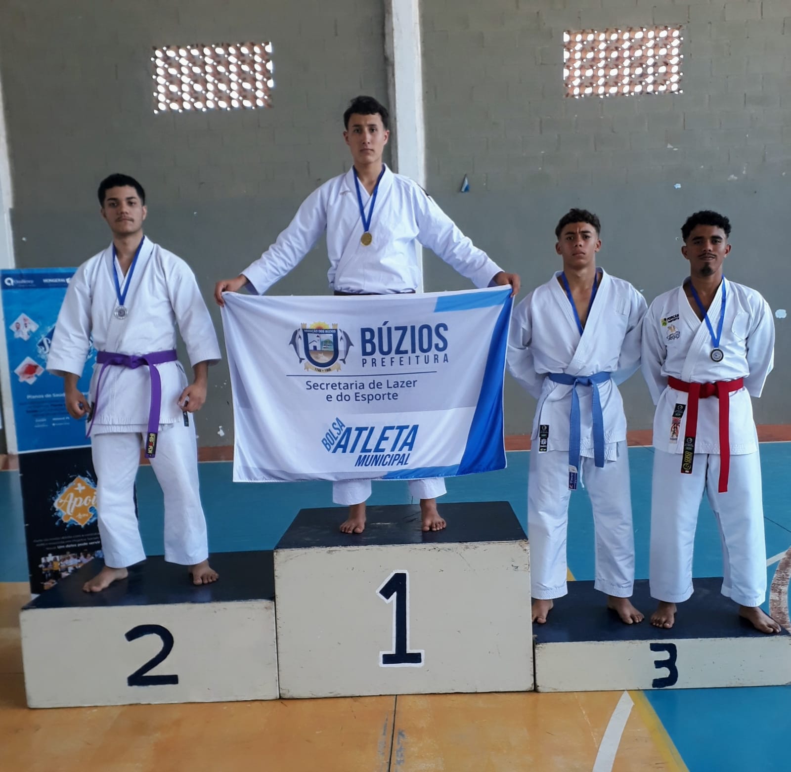 Atleta de Búzios conquista duas medalhas em II Campeonato do Marinheiro em São Pedro da Aldeia