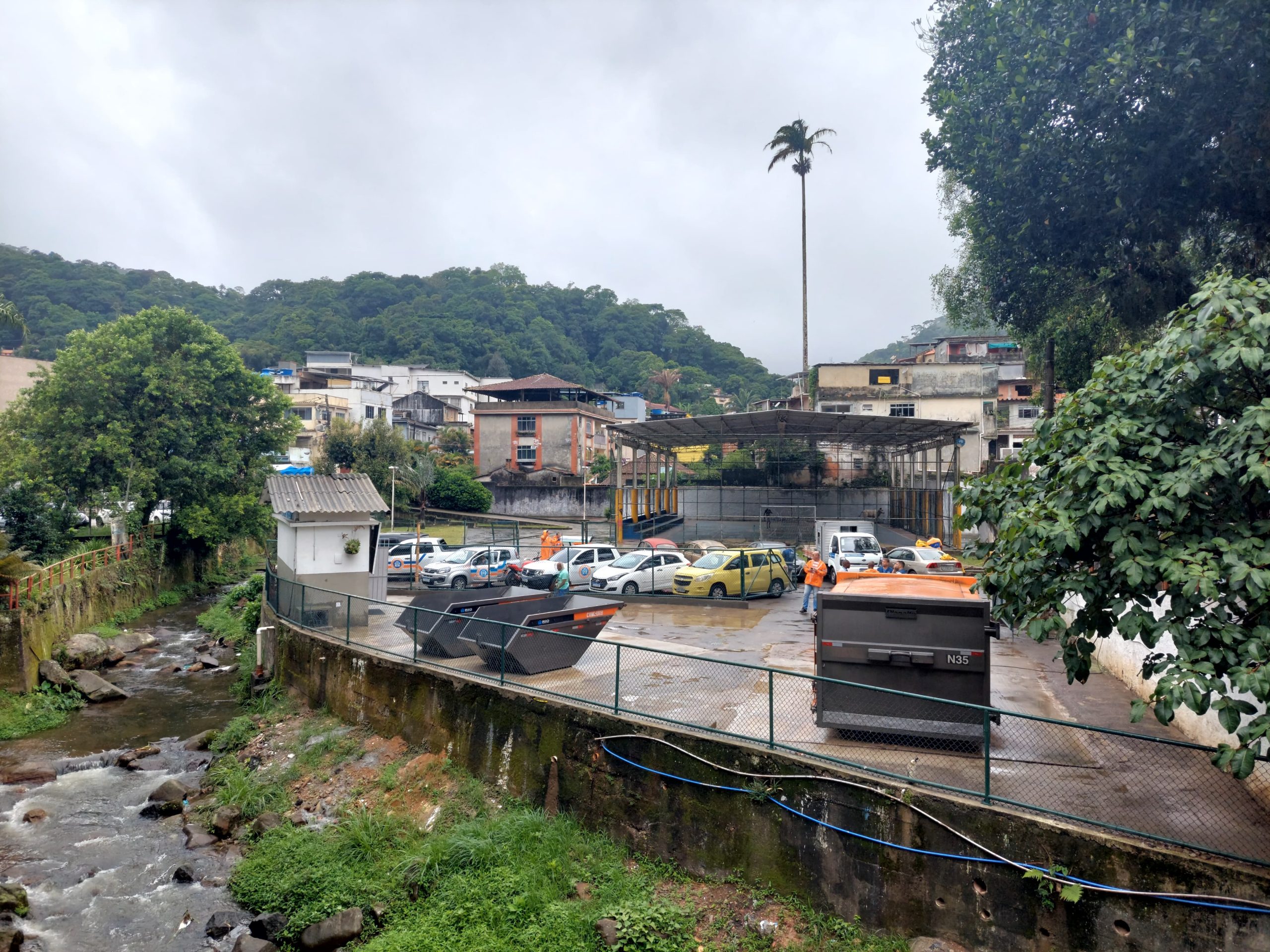 Comlurb inaugura o Ecoponto de Mata Machado, na Estrada de Furnas, no Alto da Boa Vista - Prefeitura da Cidade do Rio de Janeiro