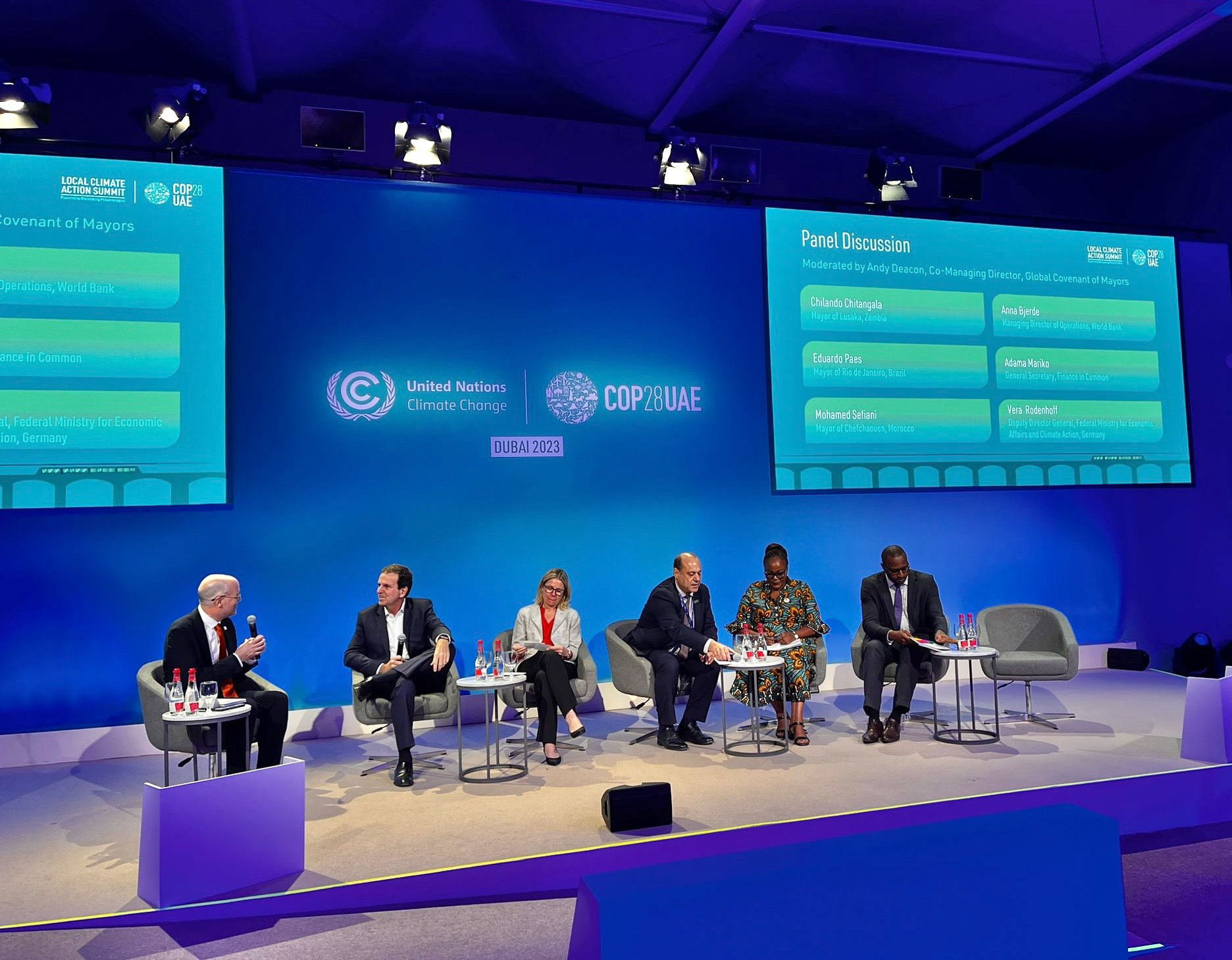 COP28: Prefeito defende em Dubai financiamento climático das cidades - Prefeitura da Cidade do Rio de Janeiro