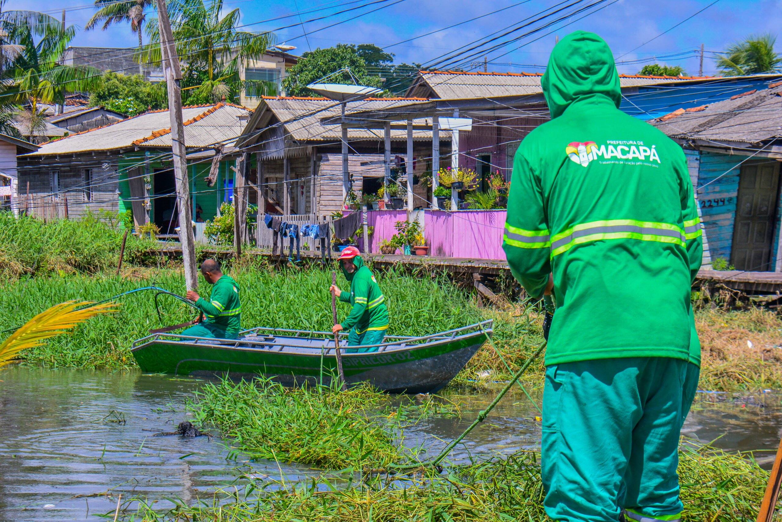 Prefeitura avança no Plano de Inverno com frentes de trabalho na Zona Sul de Macapá – Prefeitura Municipal de Macapá