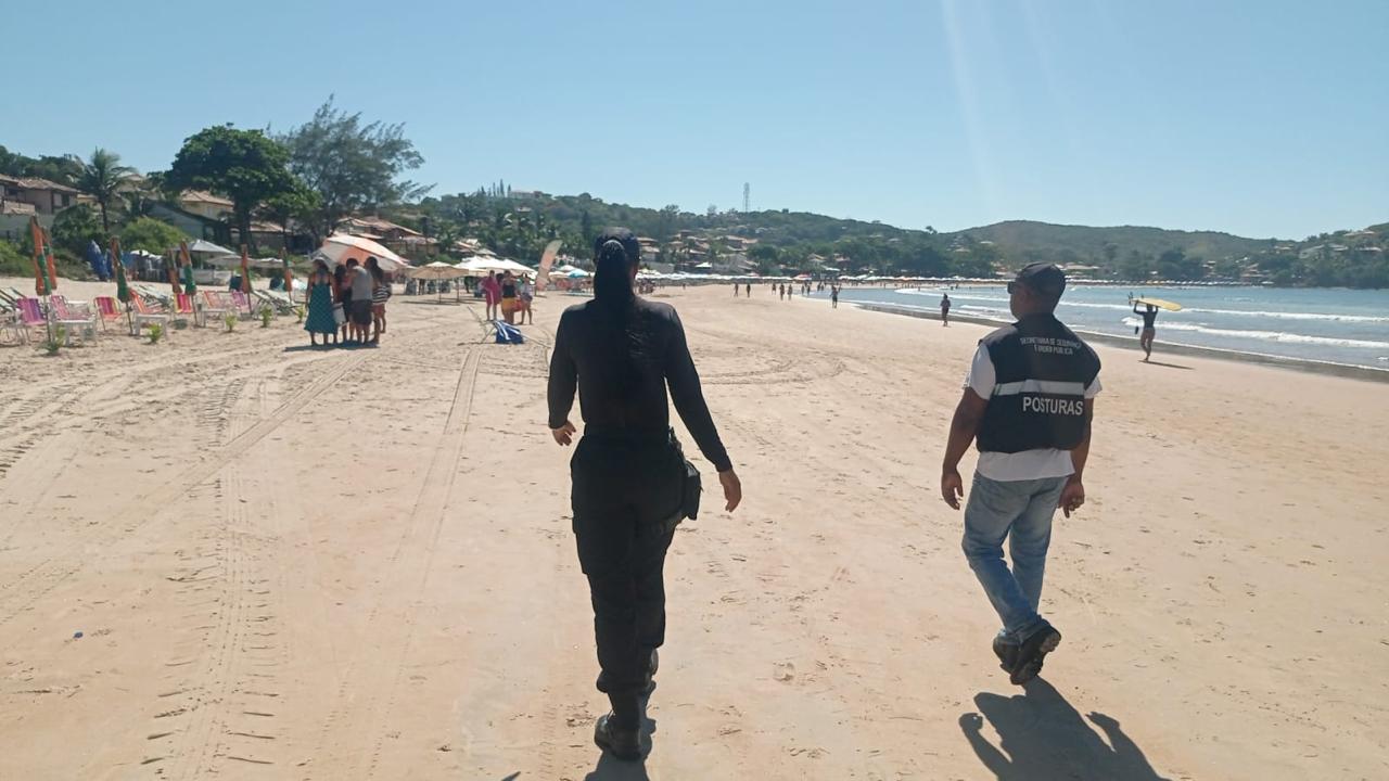 Prefeitura de Búzios intensifica fiscalização nas praias com foco no carnaval