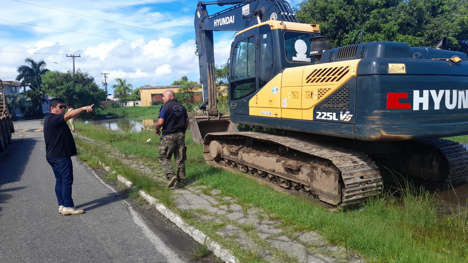 Secretaria do Ambiente e Urbanismo realiza vistorias em bairros afetados pelas chuvas