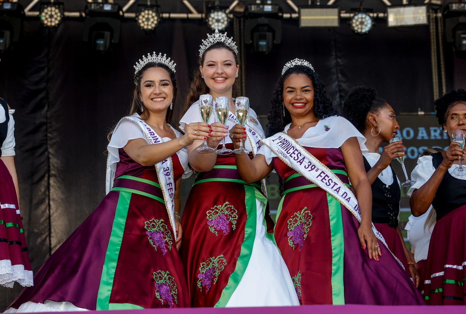 Sucesso: visitantes de 20 estados compareceram à Festa da Uva no primeiro final de semana