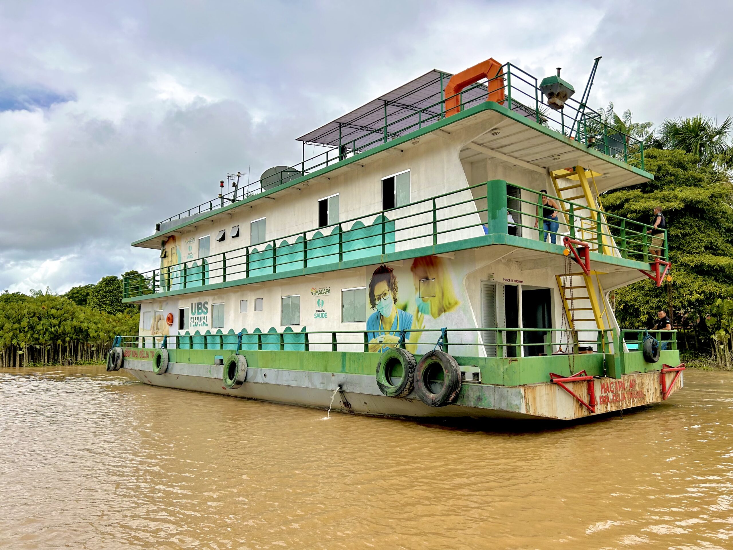 UBS Fluvial registra mais de 800 atendimentos durante ação de saúde em Carapanatuba  – Prefeitura Municipal de Macapá
