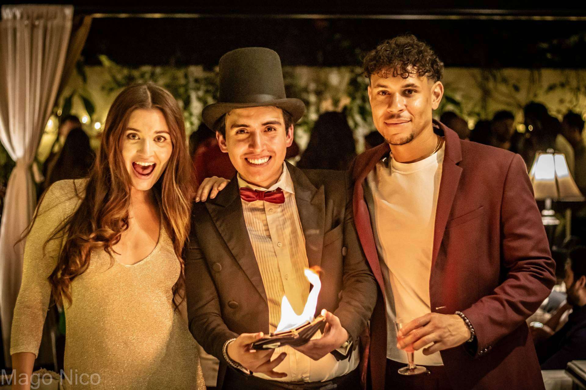 El Mago Nico Aguilar realiza espectáculos de magia para cualquier tipo de evento