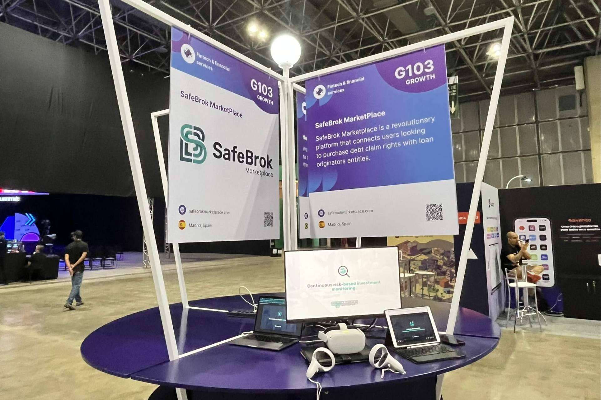 SafeBrok Brilla en la Web Summit. Innovación y Transformação no Setor Financeiro
